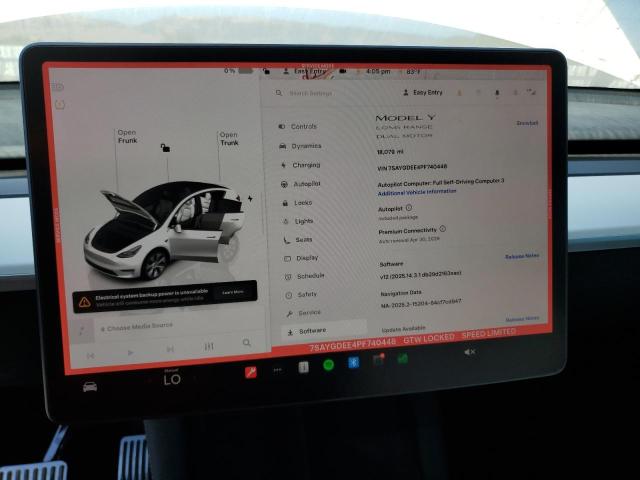 2023 TESLA MODEL Y 7SAYGDEE4PF740448