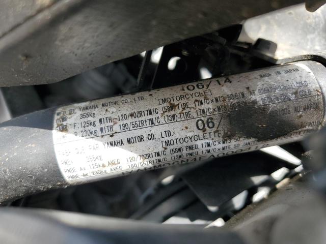 2015 YAMAHA FZ07 JYARM06N4FA000418