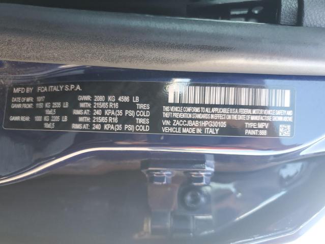 2017 JEEP RENEGADE S #3317786073