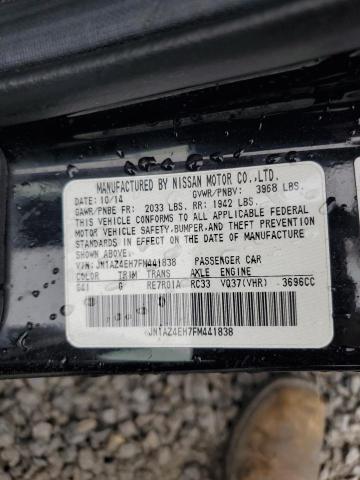 2015 NISSAN 370Z BASE JN1AZ4EH7FM441838