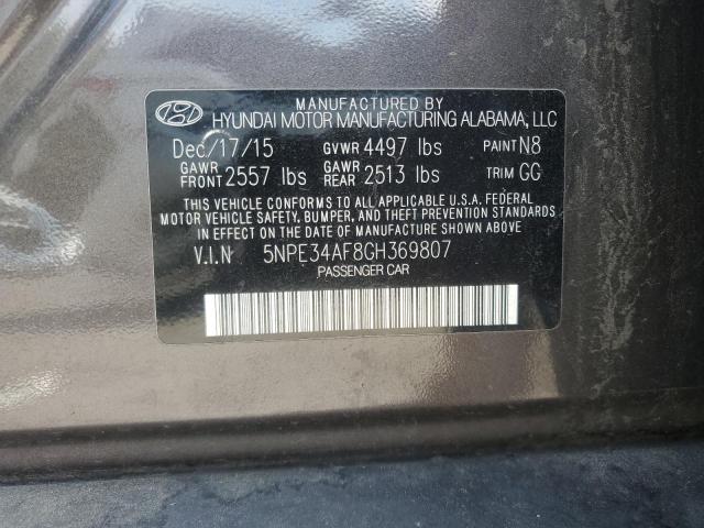 2016 HYUNDAI SONATA SPO 5NPE34AF8GH369807
