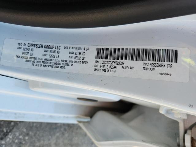 2015 CHRYSLER 200 C 1C3CCCCG2FN509599