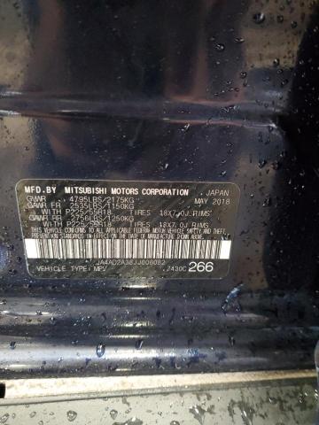 2018 MITSUBISHI OUTLANDER JA4AD2A38JJ006082