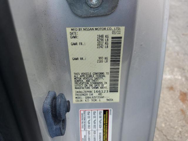 2011 NISSAN ALTIMA S - 1N4AL2EP4BC166123