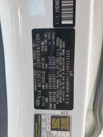 2017 KIA SEDONA LX KNDMB5C11H6313466