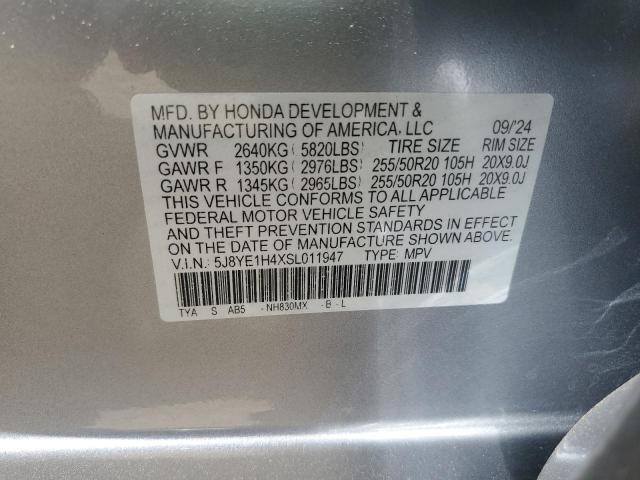 2025 ACURA MDX TECHNO 5J8YE1H4XSL011947