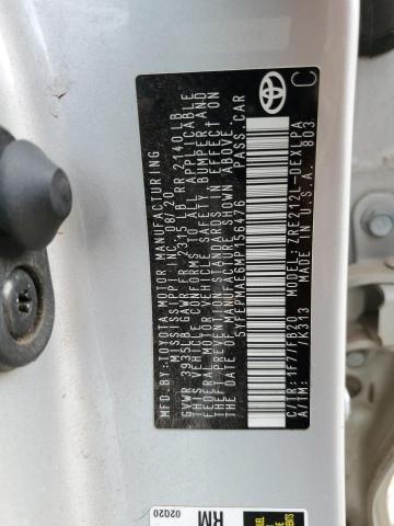 2021 TOYOTA COROLLA LE - 5YFEPMAE6MP156476