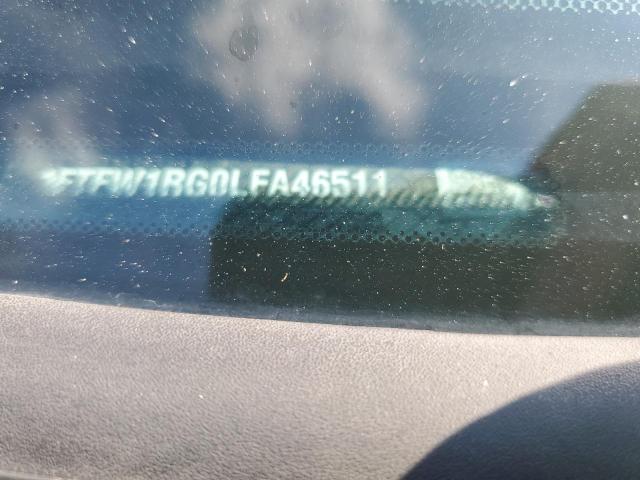 2020 FORD F150 RAPTO 1FTFW1RG0LFA46511