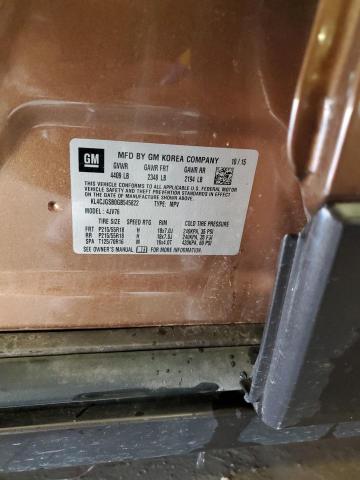 2016 BUICK ENCORE KL4CJGSB0GB545822