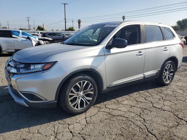 MITSUBISHI OUTLANDER 2018 silver  gas JA4AD2A37JJ003075 photo #1