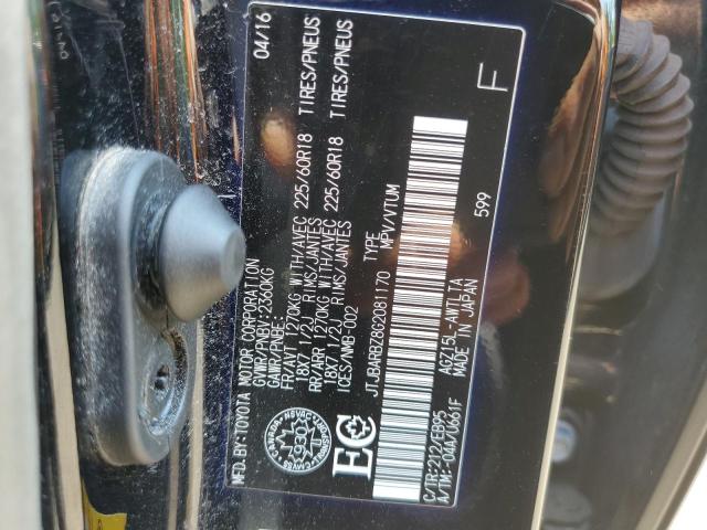 2016 LEXUS NX 200T BA JTJBARBZ8G2081170