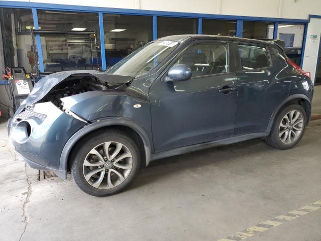NISSAN JUKE S 2011 blue  gas JN8AF5MV9BT024583 photo #1