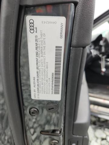 2017 AUDI A4 PREMIUM WAUENAF49HN006964