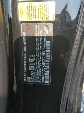 2018 BMW 430I WBA4Z1C57JEC60193