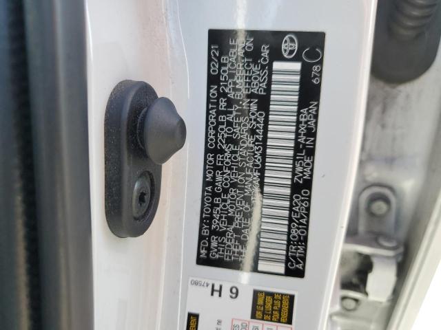 2021 TOYOTA PRIUS SPEC JTDKAMFU6M3144440