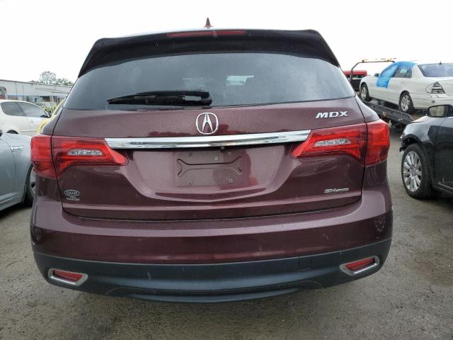 2015 ACURA MDX TECHNO 5FRYD4H48FB001251