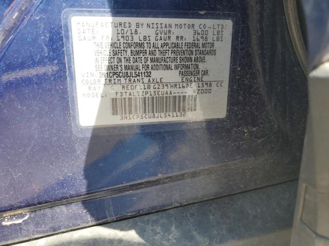 2018 NISSAN KICKS S - 3N1CP5CU8JL541132