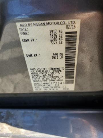 2016 NISSAN ALTIMA 2.5 - 1N4AL3AP1GC173145