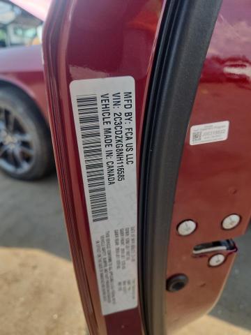 2022 DODGE CHALLENGER 2C3CDZKG8NH116585
