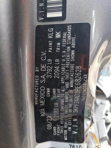 2023 KIA FORTE LX 3KPF24AD3PE682628