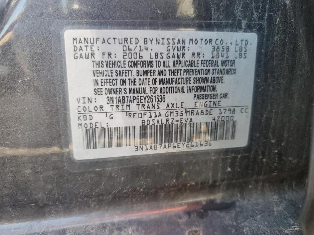 2014 NISSAN SENTRA S - 3N1AB7AP6EY261636