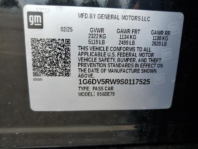 2025 CADILLAC CT5-V 1G6DV5RW9S0117525