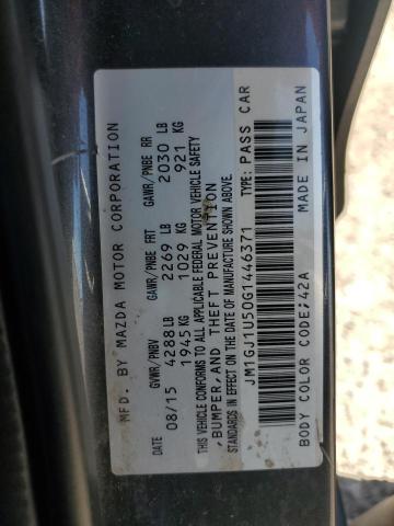 2016 MAZDA 6 SPORT JM1GJ1U50G1446371