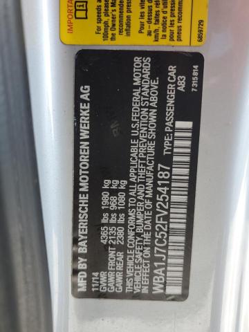 2015 BMW M235I WBA1J7C52FV254187