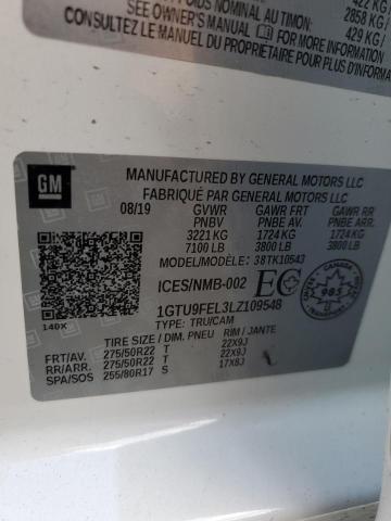 2020 GMC SIERRA K15 1GTU9FEL3LZ109548