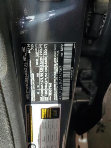 2015 MERCEDES-BENZ GL 350 BLU 4JGDF2EE1FA487563