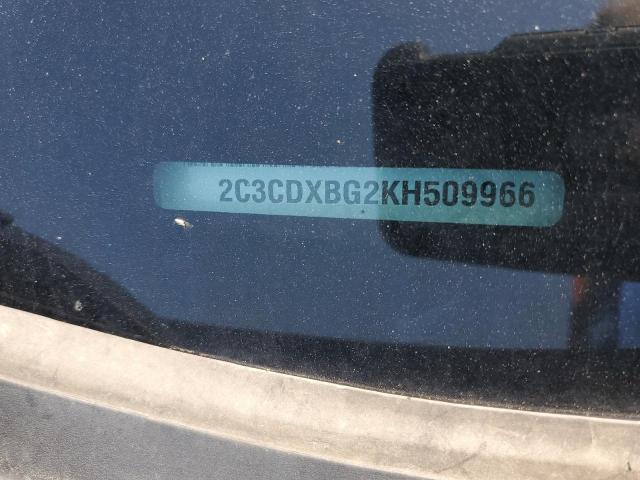 2019 DODGE CHARGER SX 2C3CDXBG2KH509966