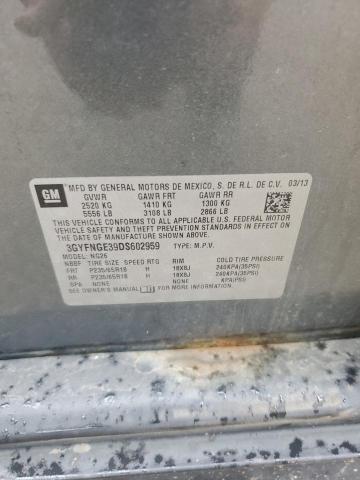 2013 CADILLAC SRX LUXURY - 3GYFNGE39DS602959