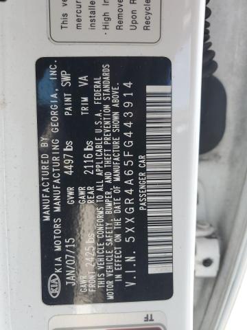 2015 KIA OPTIMA SX 5XXGR4A65FG443914