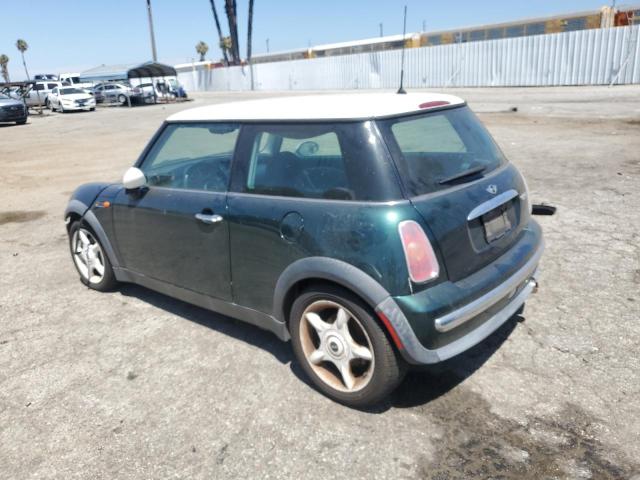 MINI COOPER 2002 green  gas WMWRC33442TC35176 photo #3