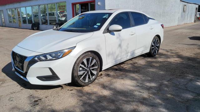NISSAN SENTRA SV 2022 white  Gasoline 3N1AB8CV5NY311539 photo #3