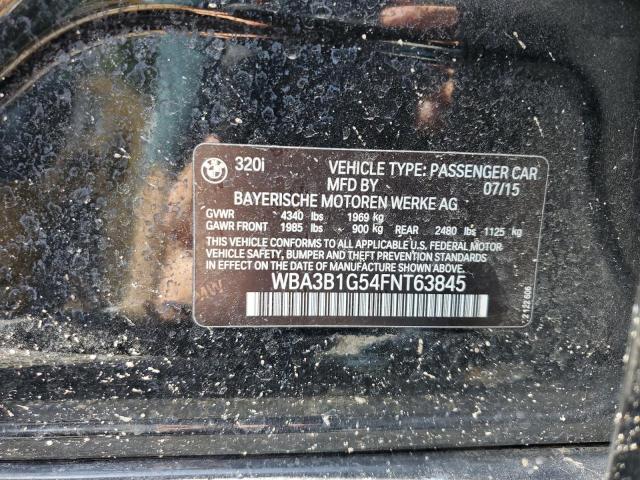 2015 BMW 320 I WBA3B1G54FNT63845