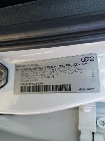 2015 AUDI A3 PREMIUM WAUACGFF9F1068068