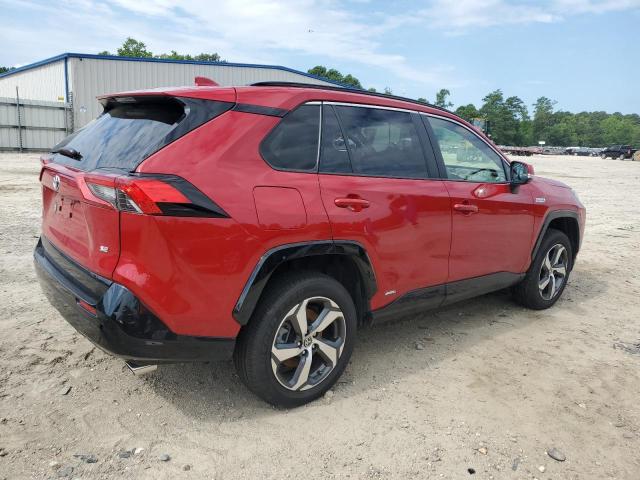 TOYOTA RAV4 PRIME 2021 red  hybrid engine JTMAB3FV0MD064945 photo #4