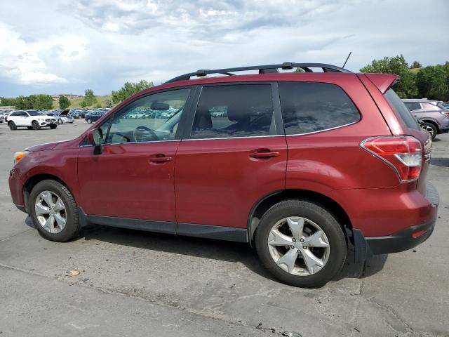 SUBARU FORESTER 2 2014 red  gas JF2SJAJC0EH493242 photo #3