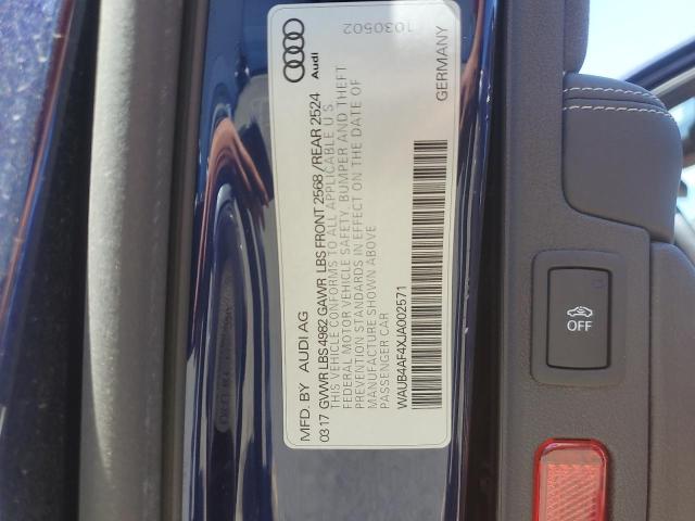 2018 AUDI S4 PREMIUM #3266764361