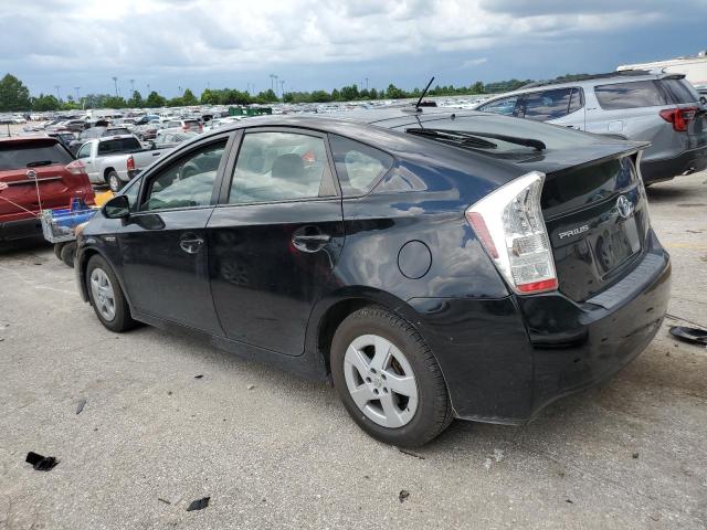 TOYOTA PRIUS 2011 black  hybrid engine JTDKN3DU1B1411347 photo #3