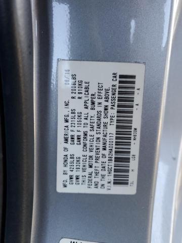 2017 HONDA ACCORD EXL - 1HGCT1B82HA000117