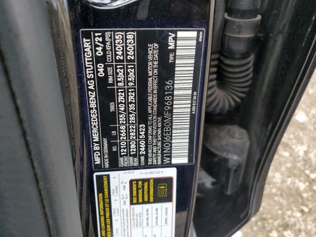 2021 MERCEDES-BENZ GLC COUPE W1N0J6EB0MF968136