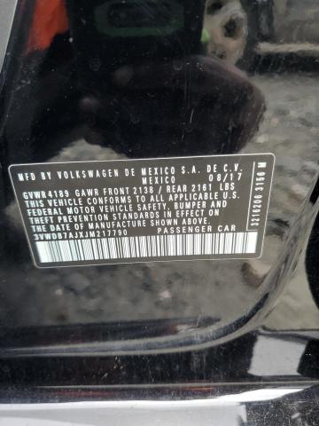 2018 VOLKSWAGEN JETTA 3VWDB7AJXJM217790