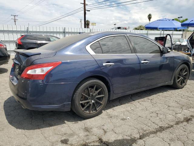 NISSAN MAXIMA S 2009 blue  gas 1N4AA51E39C846066 photo #4