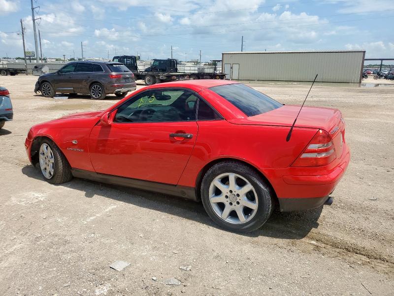 MERCEDES-BENZ SLK 230 KO 2000 red  gas WDBKK47F2YF156715 photo #3