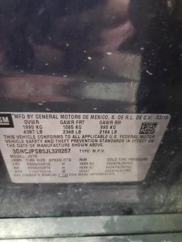 2018 CHEVROLET TRAX 1LT - 3GNCJPSB5JL328267