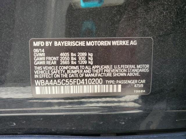 2015 BMW 428 I GRAN WBA4A5C55FD410200