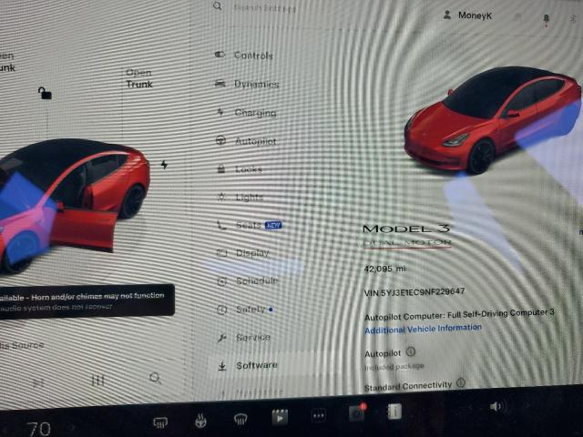 2022 TESLA MODEL 3 - 5YJ3E1EC9NF229647