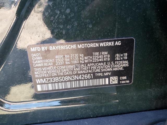 2022 MINI COOPER JCW WMZ33BS08N3N42661